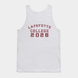 Lafayette College Class of 2026 Tank Top